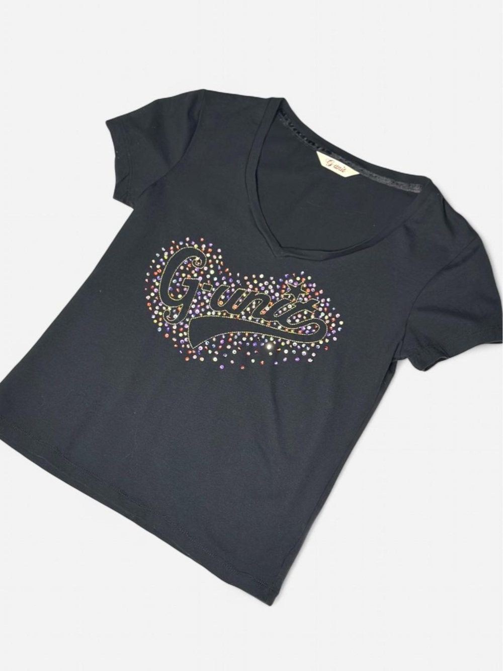 Vintage Y2K G-Unit Baby Tee, Rhinestone